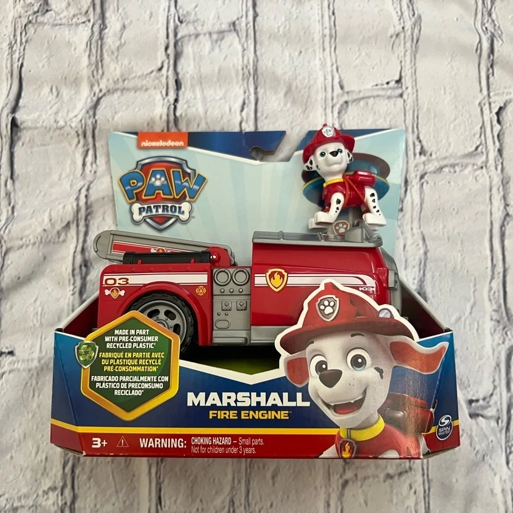 NEW PAW Patrol, Marshall’s Firetruck with Figure, Toys